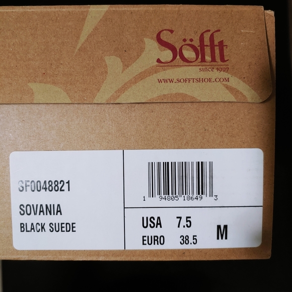 Sofft Waterproof Suede Shearling Tall Boots Comfy Wedge Heel Snow Winter Boots 7 - Picture 16 of 16